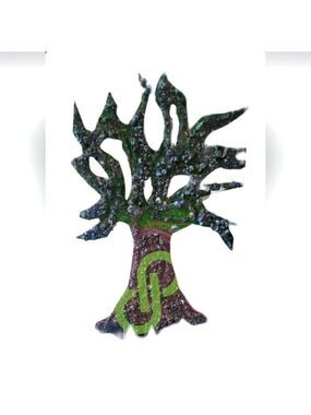 🌳 Tree Shape Hand-crafted from rocks 🪨 and minerals around Oregon